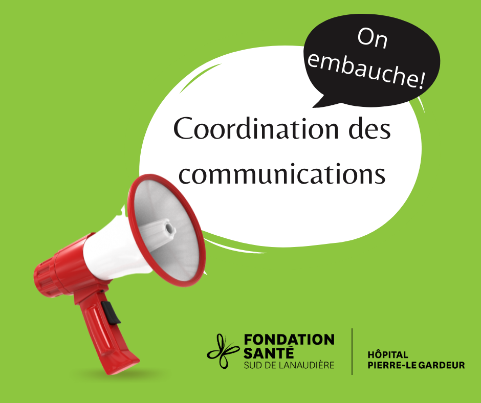 Offre d’emploi | Coordination des communications