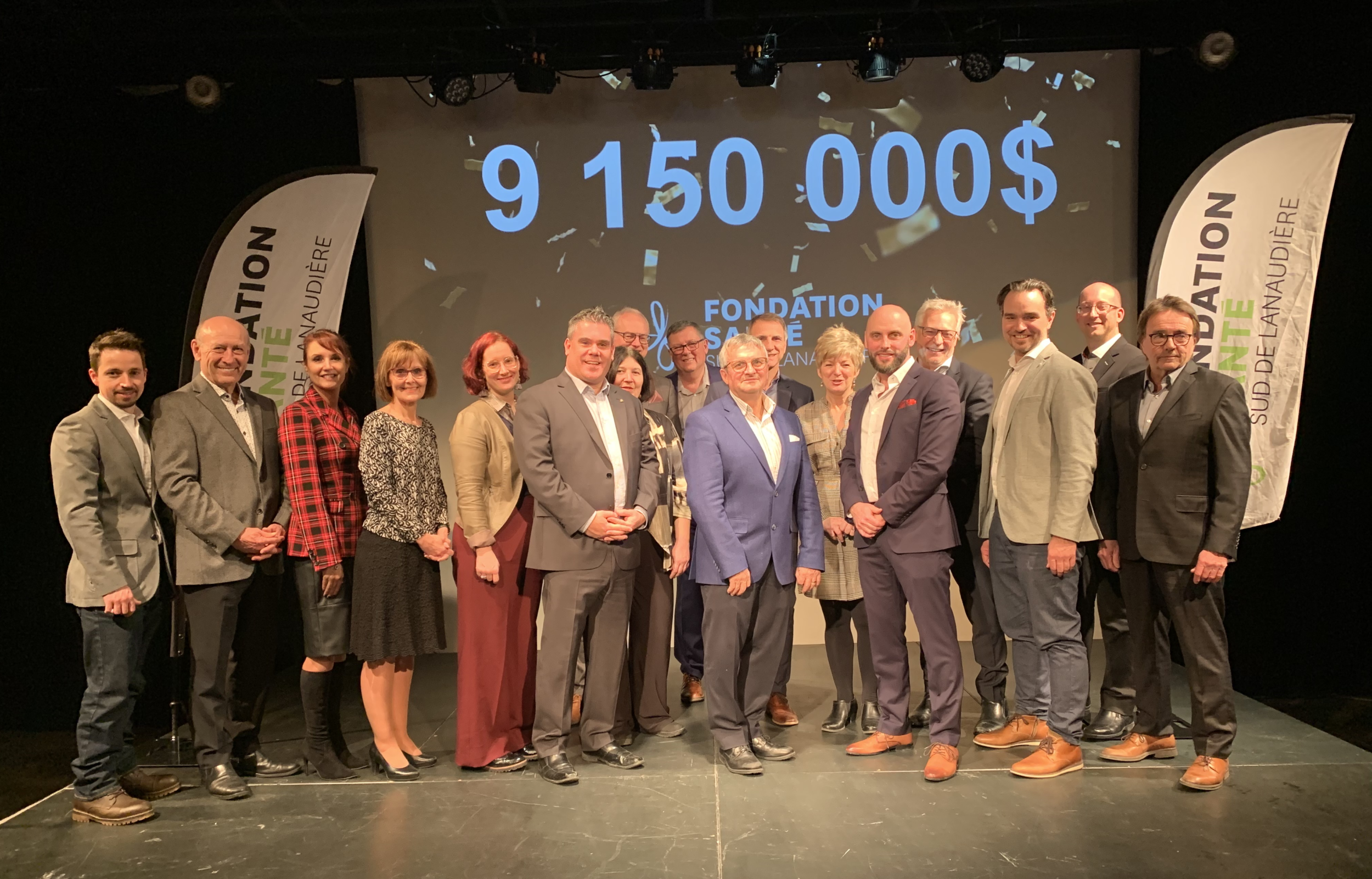 Un succès sans précédent pour la 2e Grande Campagne de financement de la Fondation Santé Sud de Lanaudière.